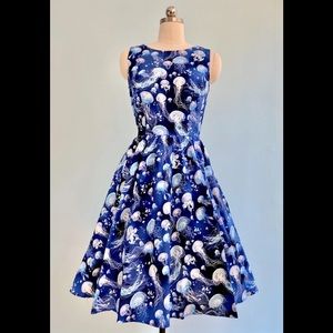 Retrolicious Jellyfish Dress Size 2X NWT